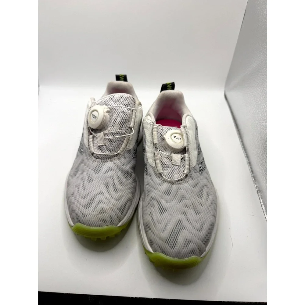 Adidas CodeChaos 25 BOA J IG8770 Unisex Kids 3.5 Sneaker White Black Golf Shoes